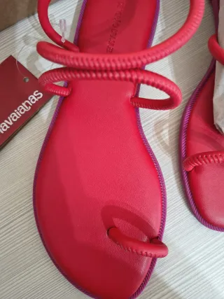 Havaianas Sandali Donna Rosa/Rosso Tg 38