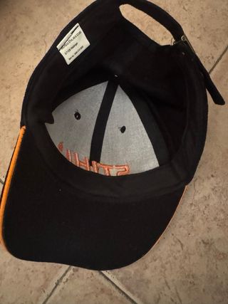 Gorra Stihl Negra y Naranja NUEVA