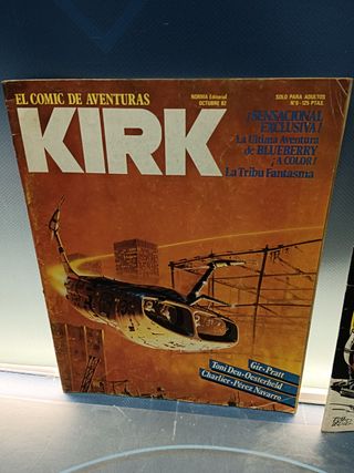 comic undergrund, COMIC de AVENTURAS KIRK, nº 6 y nº 7