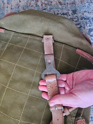 Military Olive Romanian Retro Rucksack - RSR Roman