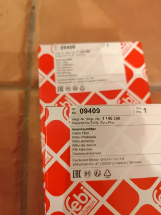 Lote artículos Febi bilstein nuevos en caja