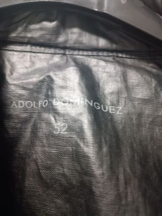 Chaqueta Adolfo Domínguez Negra Talla 42