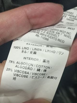 Chaqueta Adolfo Domínguez Negra Talla 42