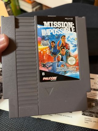 Juego NES Mission Impossible Palcom