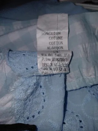 Túnica Azul Talla XL