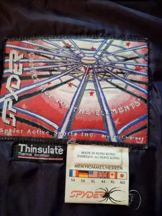Chaqueta SPYDER de esquí para hombre Talla XL