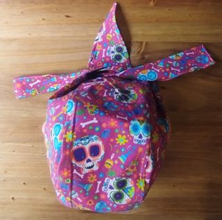 Bandana de calaveras. Celebración mexicana.