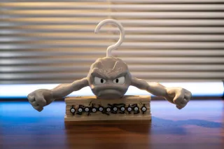 Perchero Pokémon Geodude 3D Exclusivo