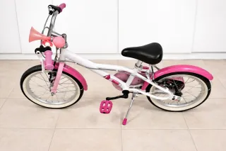 Bicicleta infantil niña rosa