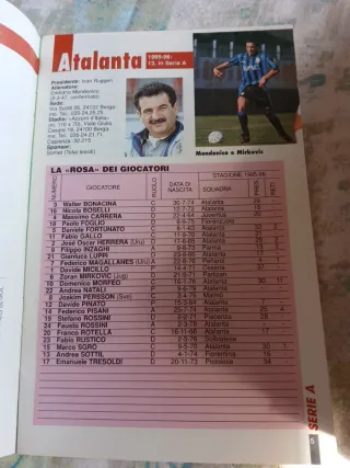 Guida serie A e B 1996-97 guerin sportivo