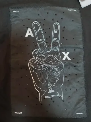 Camiseta Armani Exchange Talla L Nueva