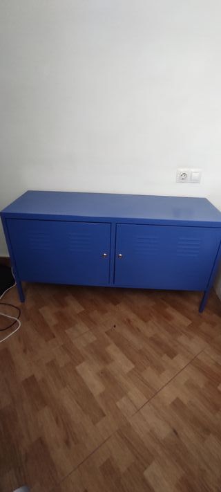 Gabinete Ikea Industrial Azul