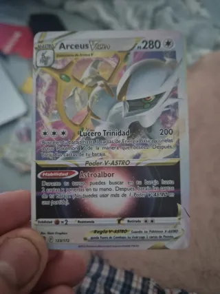 Carta Pokémon Arceus V ASTRO 123/172