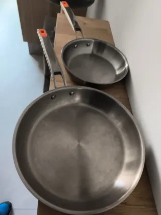 Lote 2 Sartenes Bra Acero Inoxidable