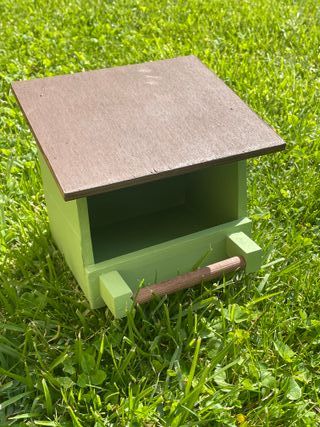 Casetta Mangiatoia Uccelli Legno