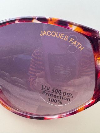 Occhiali Jacques Fath Paris Vintage Nuovi