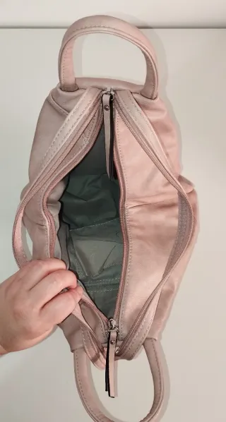 Bolso mochila rosa gran capacidad
