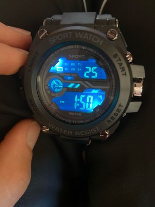 Reloj Deportivo Negro