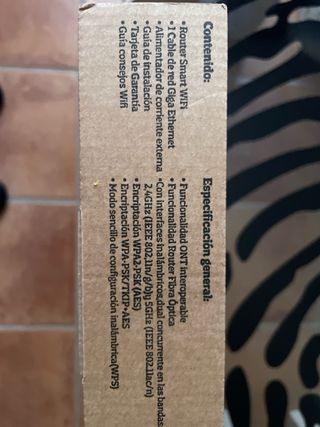 Router Smart WiFi 5 + Decodificador UHD Movistar