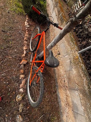 Bicicleta Rueda 26 Naranja