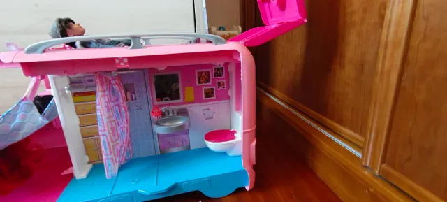 Casa y caravana Barbie