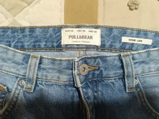 Vaqueros Wide Leg Pull&Bear Talla 42.