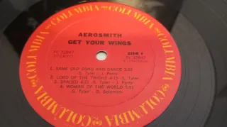 Aerosmith Get Your Wings LP Vinilo