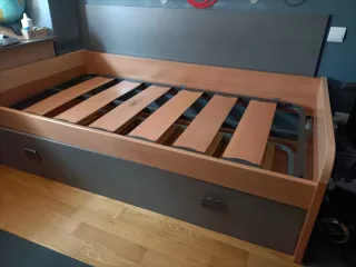 Cama nido doble con somier