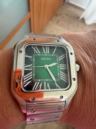 Reloj mod Esfera Verde..como nuevo..