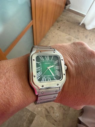 Reloj mod Esfera Verde..como nuevo..
