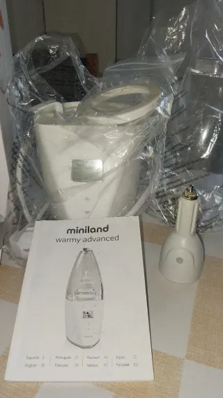 Miniland Calienta Biberones y Esterilizador Digita