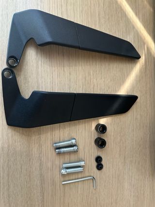 Espejos Deportivos Moto Negros