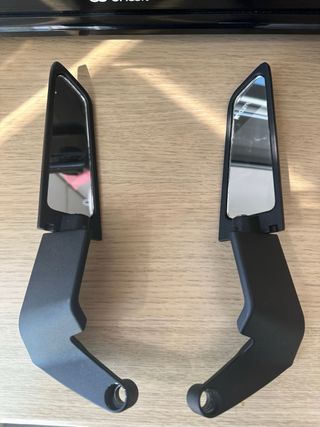 Espejos Deportivos Moto Negros