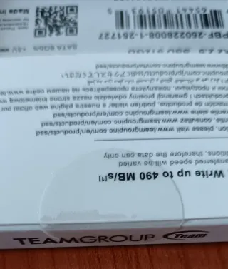 SSD Team Group CX2 512GB Nuovo Sigillato