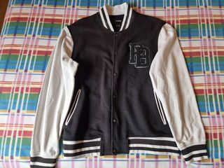 Giacca Bomber Pull&Bear Nera e Bianca