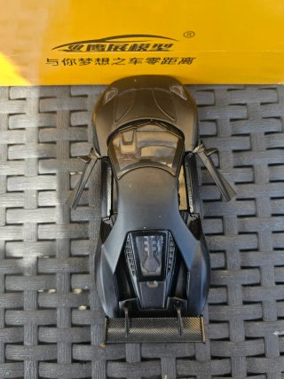 Réplica Ford GT Negro Puertas Abatibles