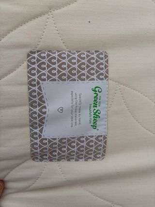 Cuna IKEA “God natt” 120x60 + colchón orgánico