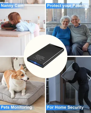 Batería Externa con Cámara Espía Oculta