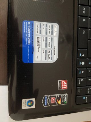 2 Portátiles HP y ASUS Negros (No Funcionan)
