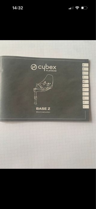 Silla de coche  cybex sirona isize  Y base Z