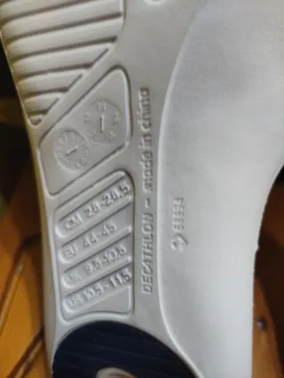 Chanclas hombre, de la marca Nabaiji del decathlon