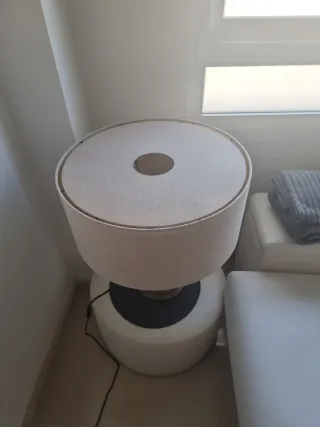 Lámpara Zara Home Beige Cristal