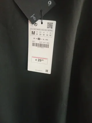 Vestido Zara Negro