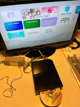 Nintendo Wii Nera Completa