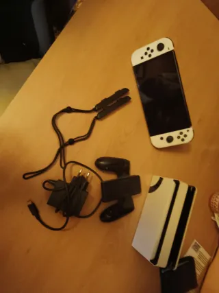 Nintendo Switch OLED Blanca