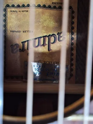 Guitarra Clásica Admira Flamenca Amplificada de pa