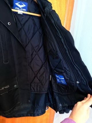 Chaqueta Miline Mujer Talla L Negra/Gris