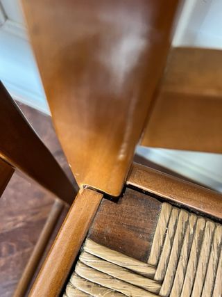 Juego 4 sillas de comedor madera, precio regalo