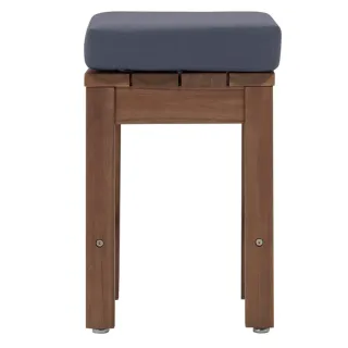 2 Taburetes de Madera Acac. Exterior