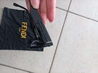 Occhiali Fendi neri lenti graduate